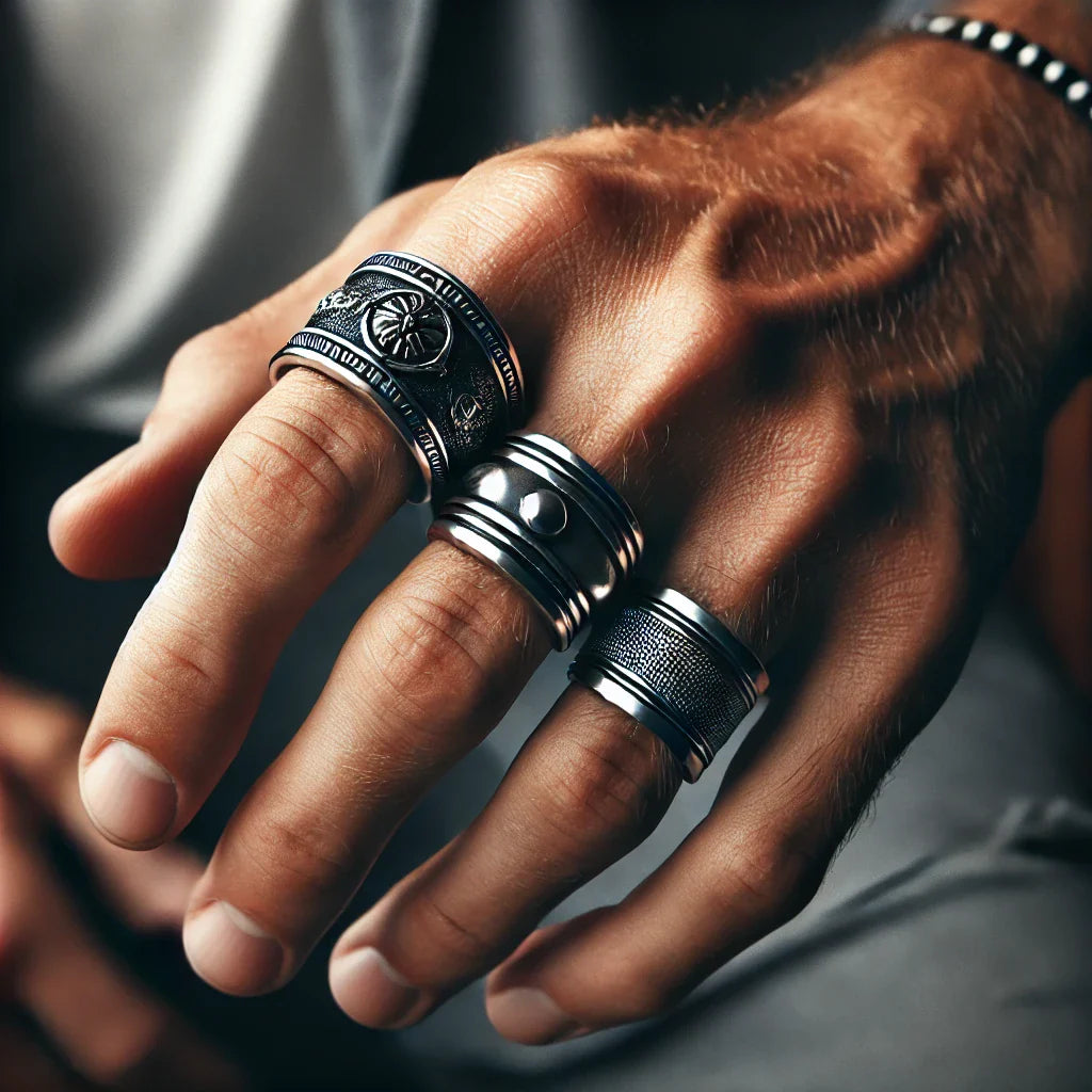 Men's rings discount