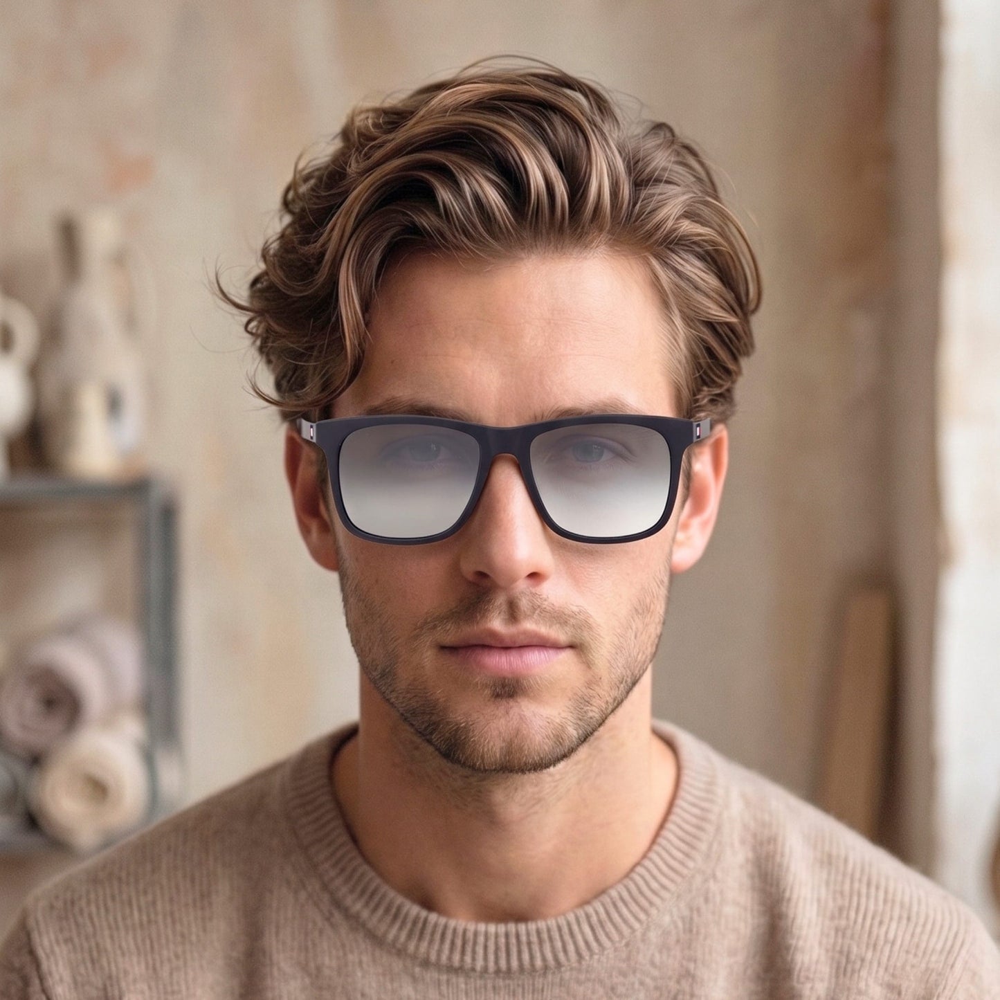 2162 HEXA RISE HD Polarized Sunglasses for Men - UV400 Protection, Stainless Steel Frame — Sunglasses for Men | THE MEN THING