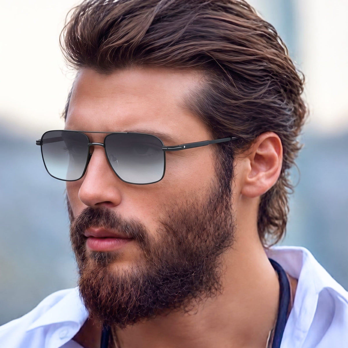 2179 ARCTIC GLINT HD Polarized Sunglasses for Men - UV400 Protection, Stainless Steel Frame — Sunglasses for Men | THE MEN THING