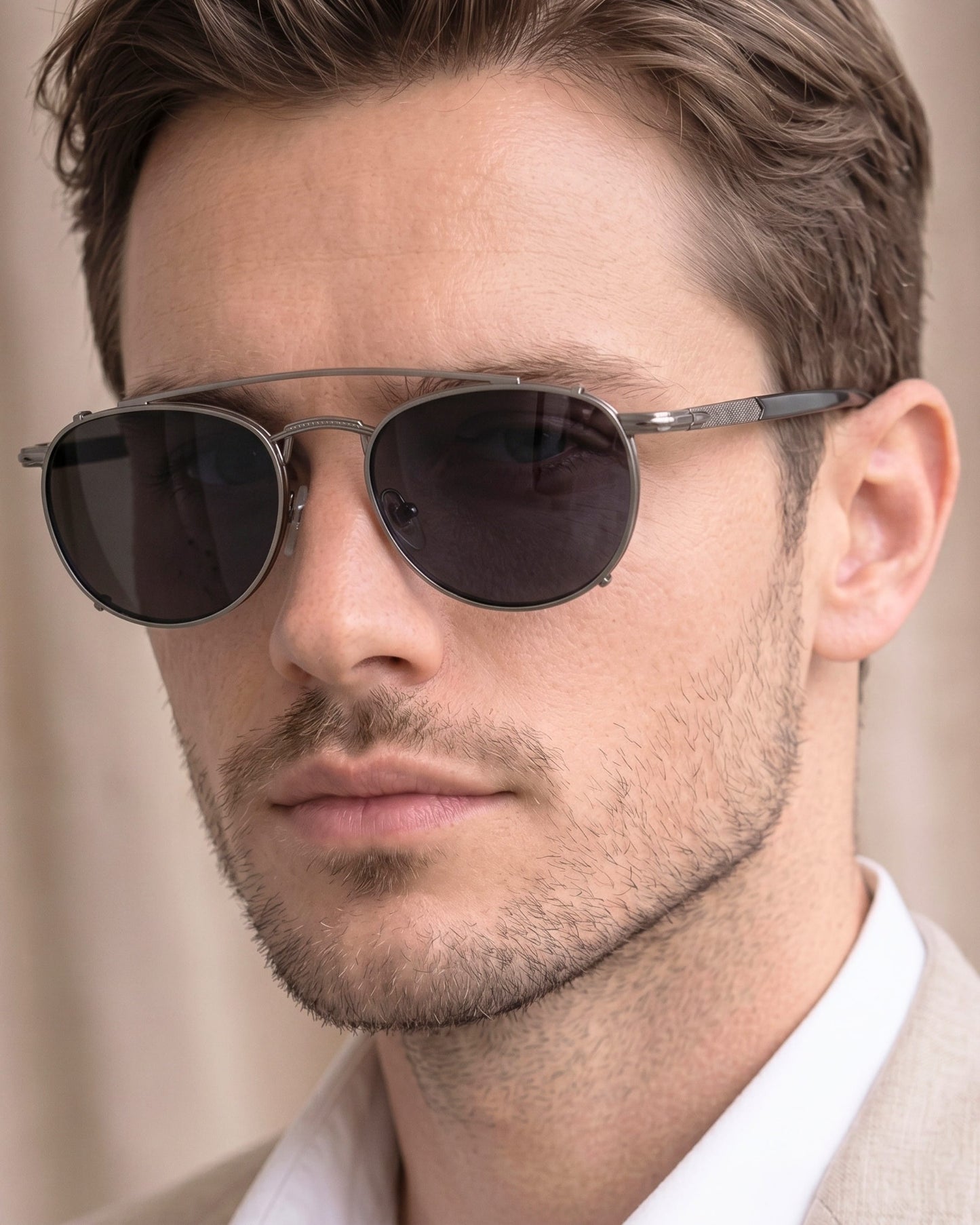 2196 REGENT SHADOW HD Polarized Sunglasses for Men - UV400 Protection, Stainless Steel Frame - THE MEN THING
