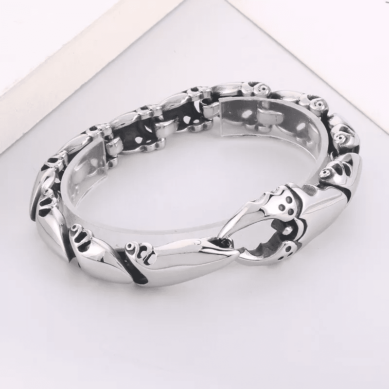 CRABLOCK - 22mm Pure Titanium Steel Bracelet for Men & Boy (8inch) - THE MEN THING