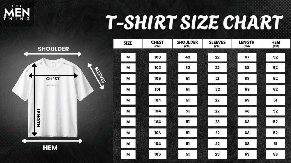 ELVORIX CORE Oversized T-Shirt - White — T-Shirt for Men | THE MEN THING