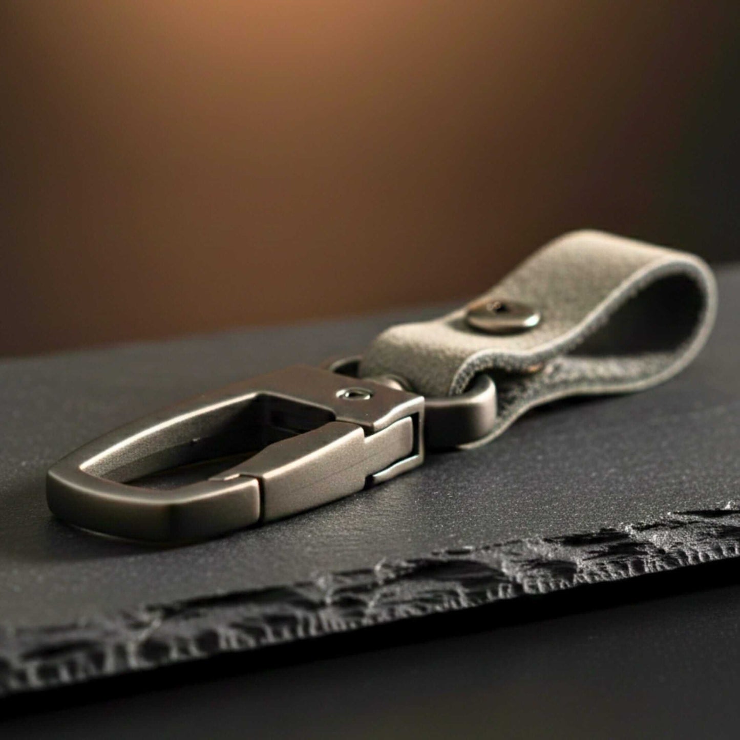 FORGECLIP GREY - Stainless Steel Keychain for Men & Boy — KeyChains for Men | THE MEN THING