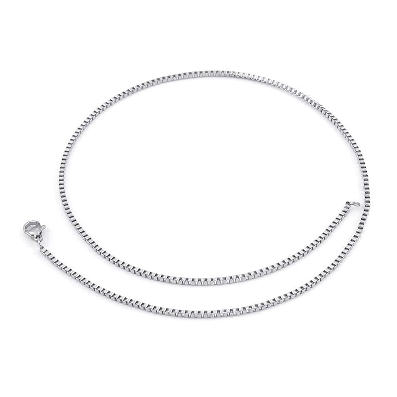 FROSTBITE - 3mm Chain Pure Stainless Steel 23inch for Men & Boys - THE MEN THING