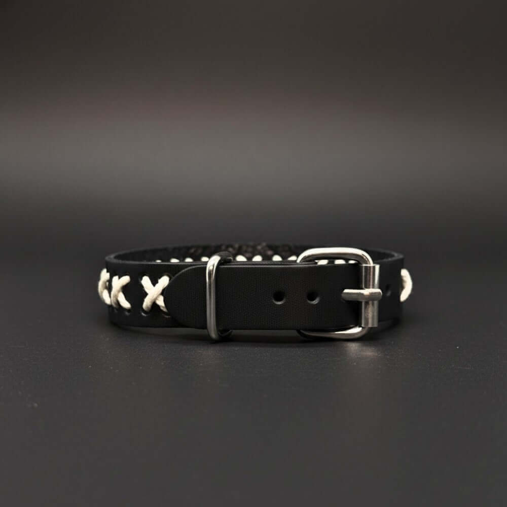 NOMAD X - 16mm Black Genuine Leather Adjustable Bracelet for Men & Boys (9 inch) — Leather Bracelet for Men | THE MEN THING
