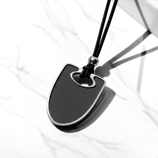NYXEN EDGE - Titanium Steel Pendant with Adjustable Rope Chain for Men & Boys - THE MEN THING