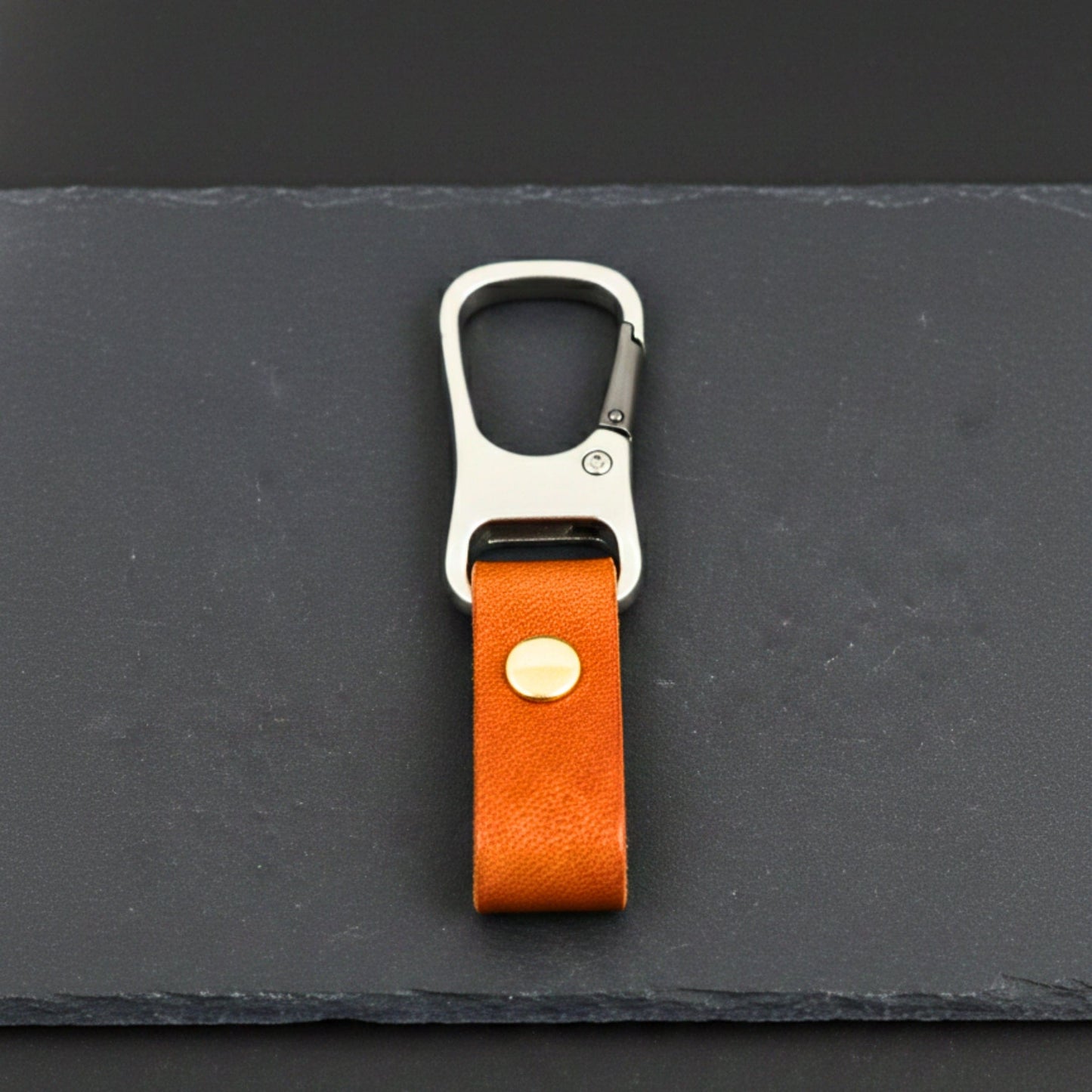 ROGUE CLIP BROWN - Stainless Steel Keychain for Men & Boy - THE MEN THING