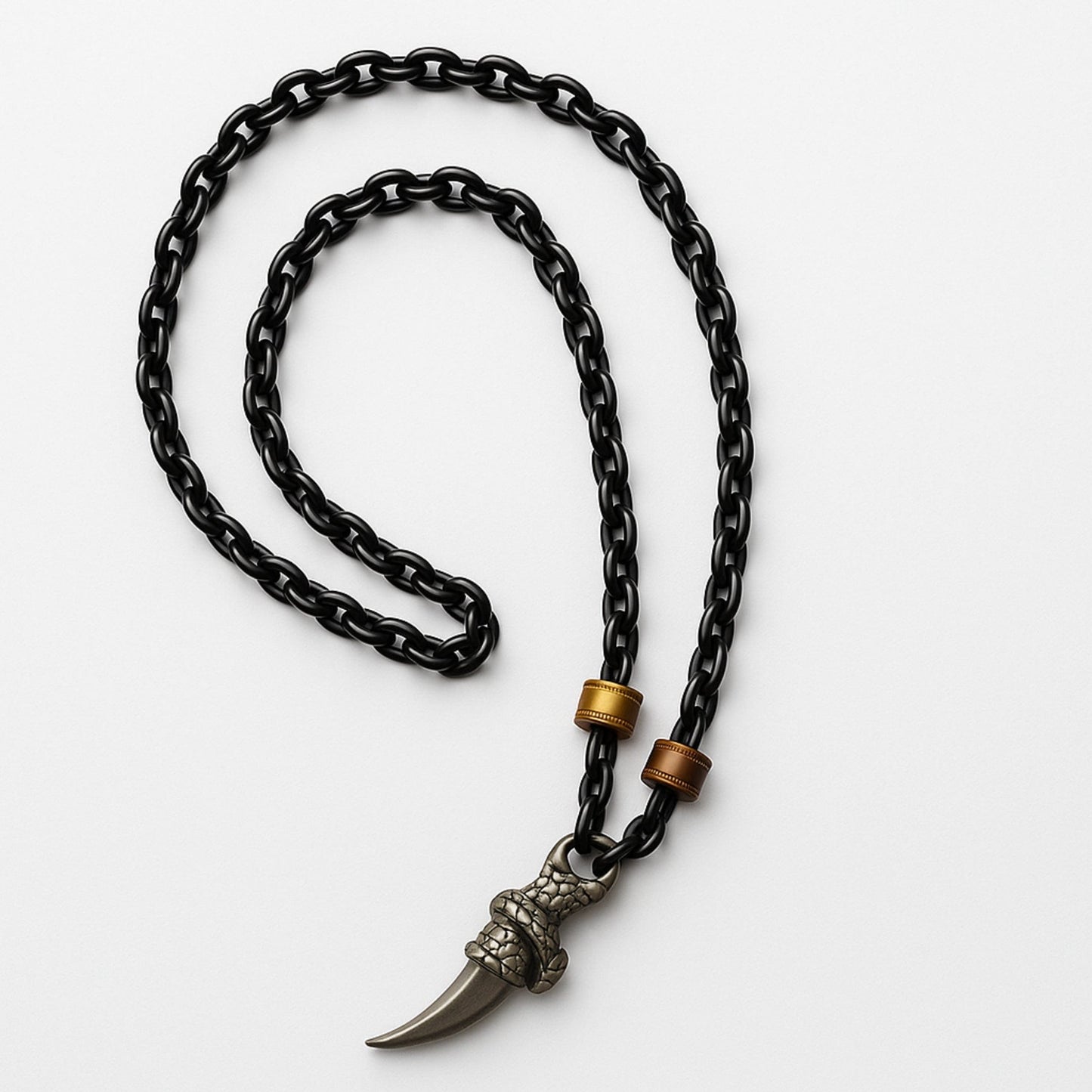 SAVAGE CLAW - Pure Titanium Steel Pendant with 23inch Chain for Men & Boys - THE MEN THING