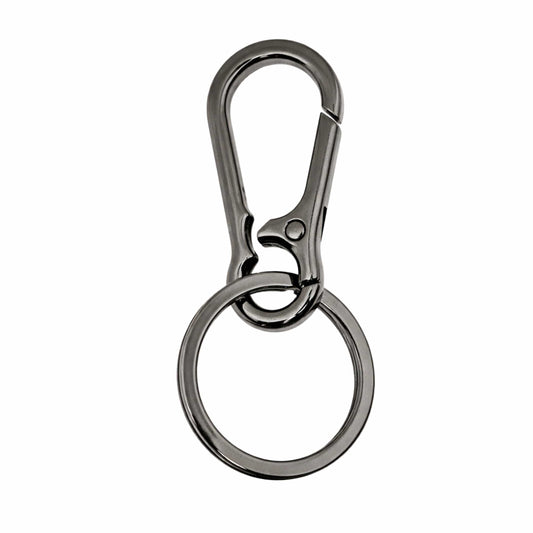 STEELNEX GUNMETAL FINISH - Stainless Steel Keychain for Men & Boy - THE MEN THING