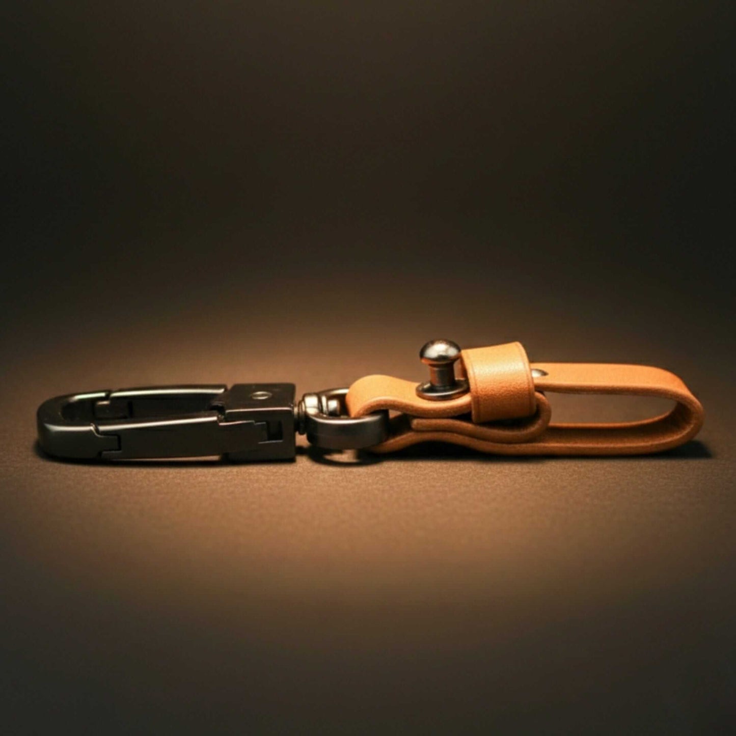 URBAN AXIS BROWN - Stainless Steel Keychain for Men & Boy — KeyChains for Men | THE MEN THING