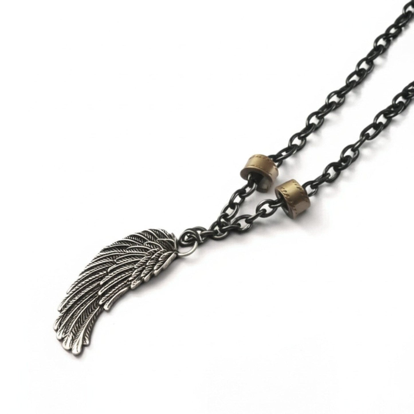 VALKYRIE WING - Pure Titanium Steel Pendant with 27inch Chain for Men & Boys - THE MEN THING
