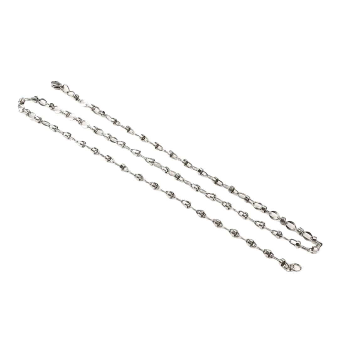 VALTRIC - 6.5mm Chain Pure Stainless Steel 23inch for Men & Boys - THE MEN THING