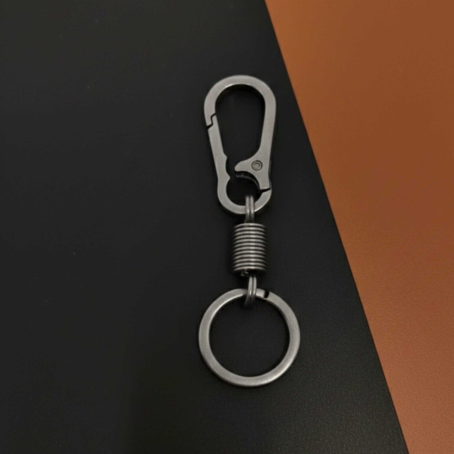 VANTOR - MATTE GREY - Stainless Steel Keychain for Men & Boy — KeyChains for Men | THE MEN THING