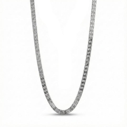 VELAR TWIST - 4mm Chain Pure Stainless Steel 21inch for Men & Boys - THE MEN THING