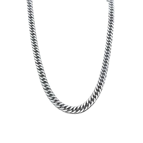 THE MEN THING Chain APEX CURB - 4mm Pure Stainless Steel Chain, 24inch for Men & Boys