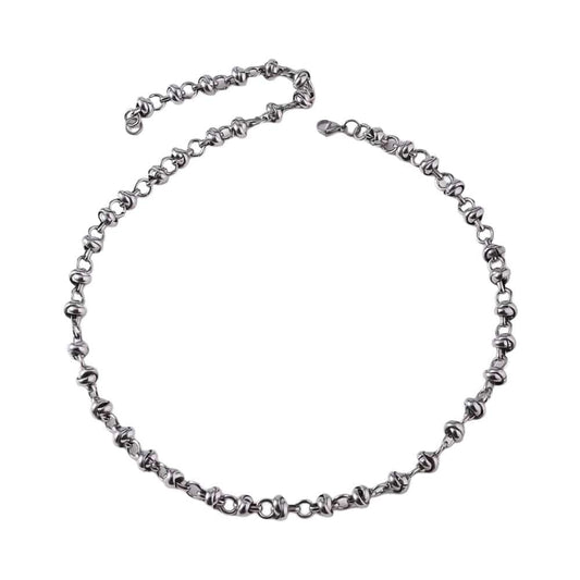 THE MEN THING Chain ELARION - 8mm Chain Pure Stainless Steel 23inch for Men & Boys