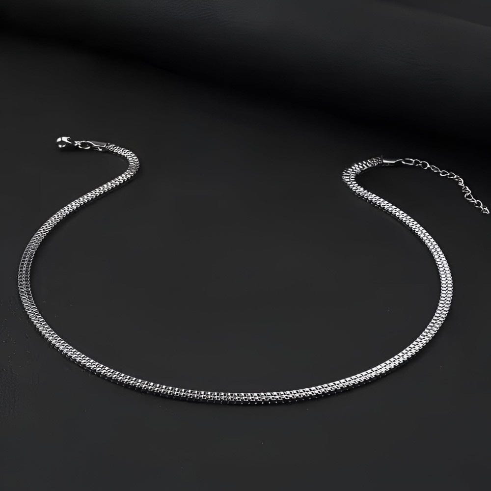 THE MEN THING Chain ERIX - 4mm Chain Pure Stainless Steel 19inch for Men & Boys