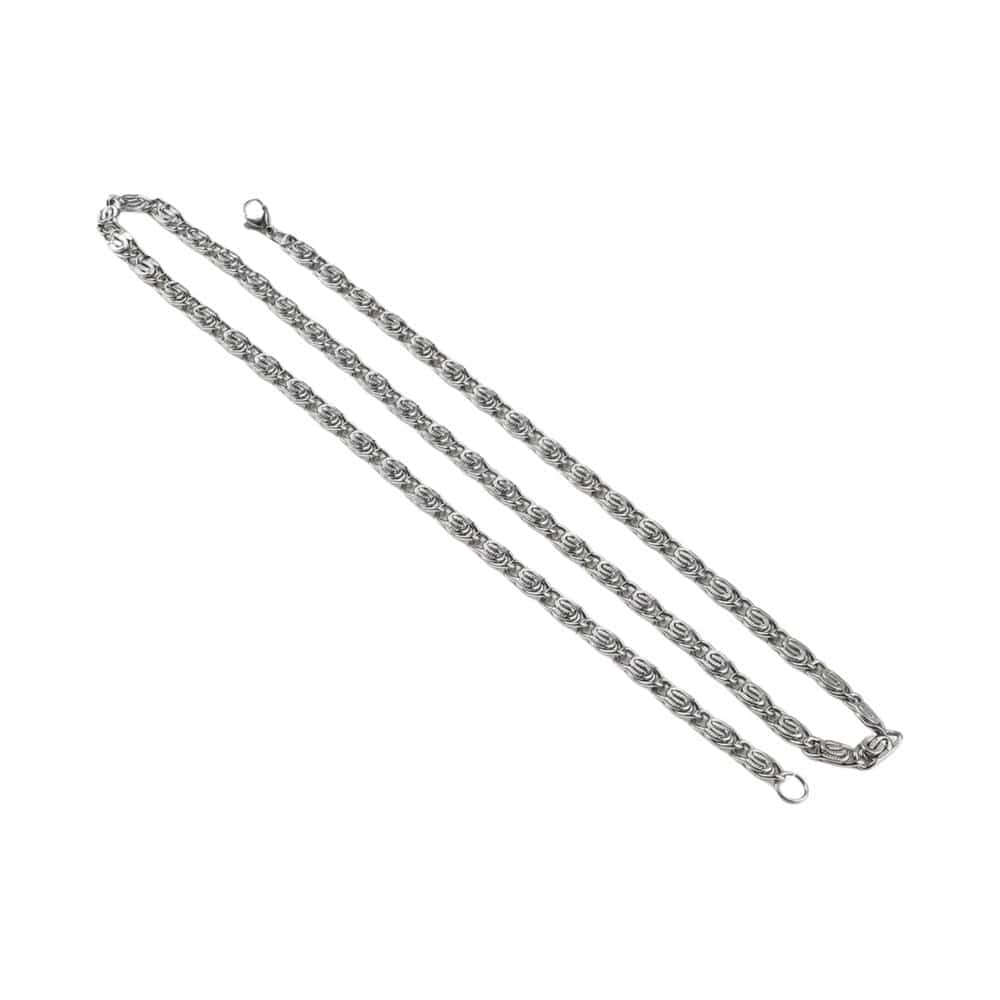 THE MEN THING Chain SEREON LOOP - 5mm Chain Pure Stainless Steel 23inch for Men & Boys