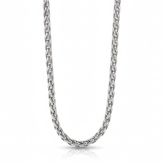 THE MEN THING Chain SPIGA CHAIN- 5mm Chain Stainless Steel 21.5inch for Men & Boys