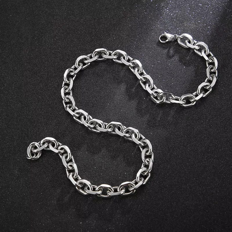 THE MEN THING Chain STEELO RING CHAIN - Chain Stainless Steel 24" inch Necklace for Men & Boy