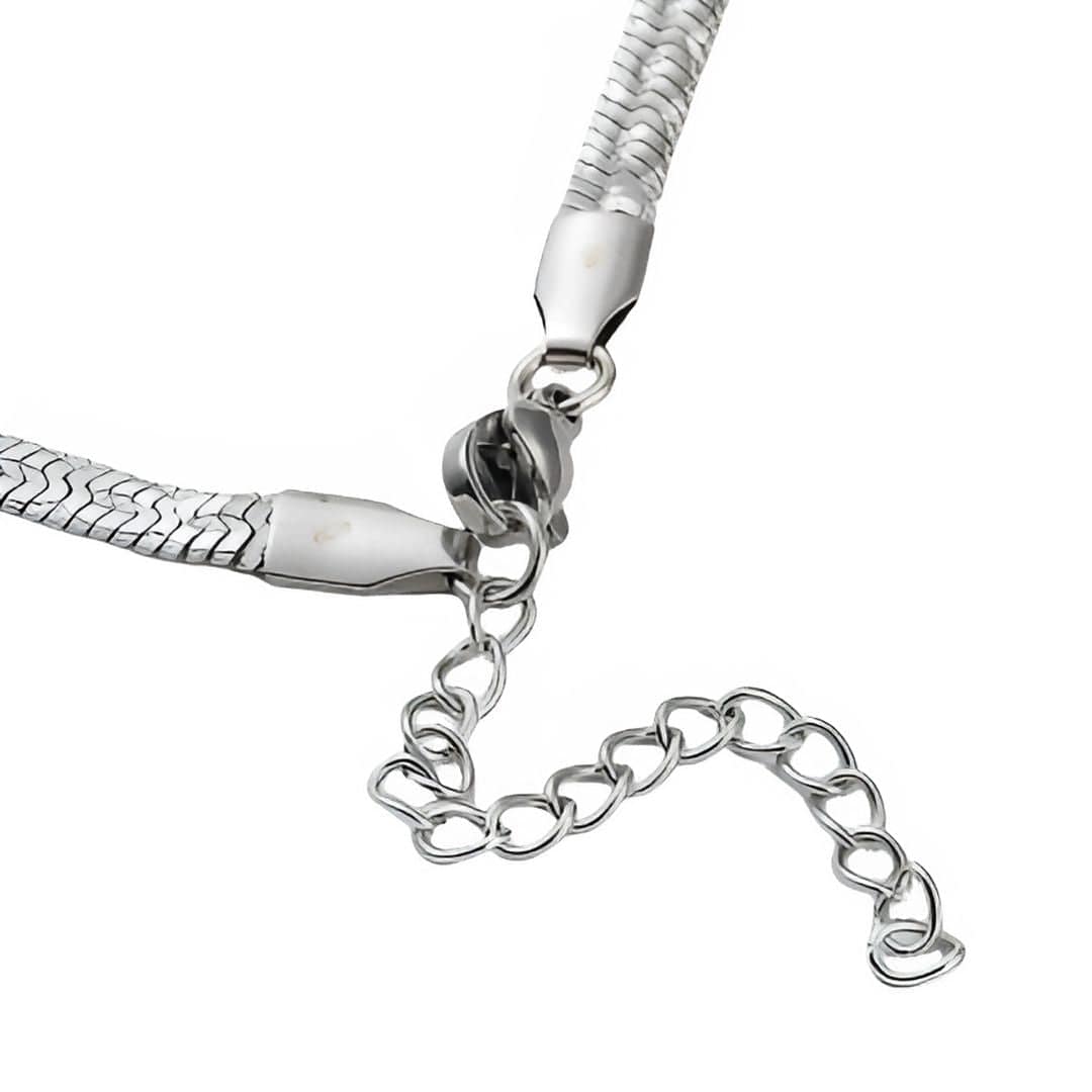 THE MEN THING Chain STERLING WAVE - 4mm Chain Pure Stainless Steel 21inch for Men & Boys