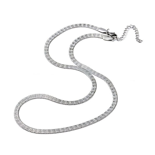 THE MEN THING Chain VELAR TWIST - 4mm Chain Pure Stainless Steel 21inch for Men & Boys