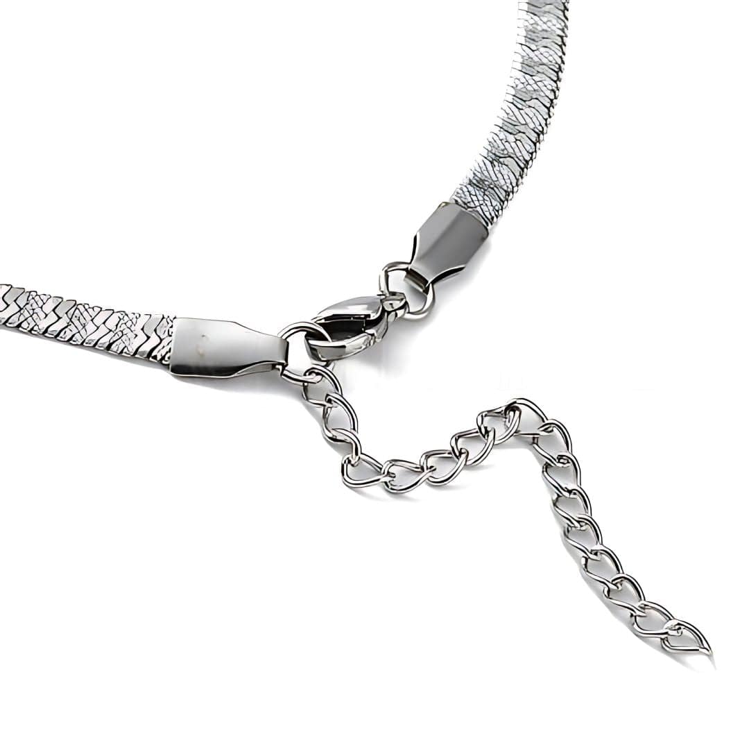 THE MEN THING Chain VELAR TWIST - 4mm Chain Pure Stainless Steel 21inch for Men & Boys