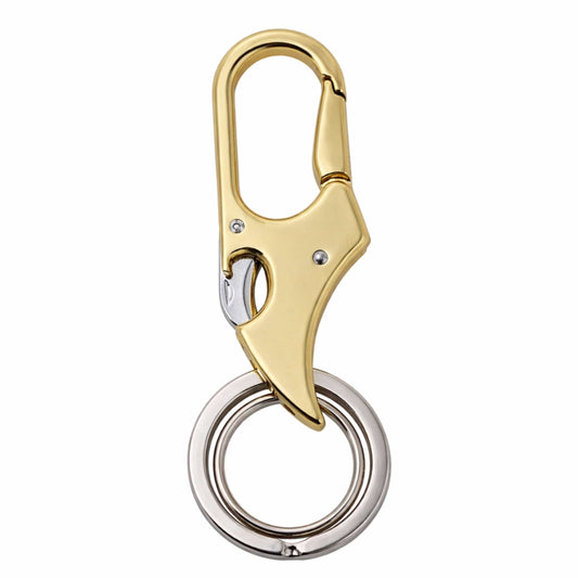 THE MEN THING KeyChains FALCON BEAK - GOLDEN - Stainless Steel Keychain for Men & Boy