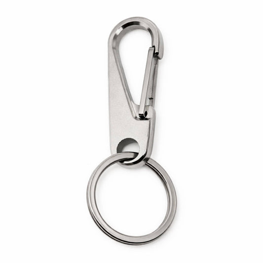 THE MEN THING KeyChains IRONEDGE CLIP - Stainless Steel Keychain for Men & Boy