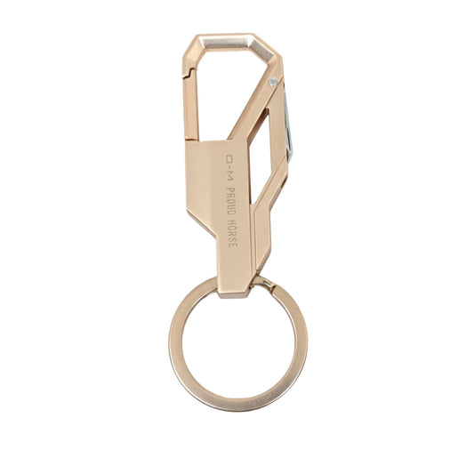 THE MEN THING KeyChains PHANTOM GRIP - GOLDEN - Stainless Steel Keychain for Men & Boy