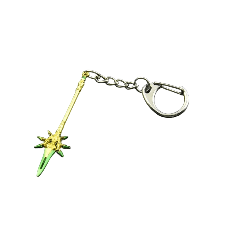 THE MEN THING KeyChains STARPOINT - Genshin Impact Anime Keychain | Game Xiao Cosplay Alloy Weapon Keychain for Men & Boy