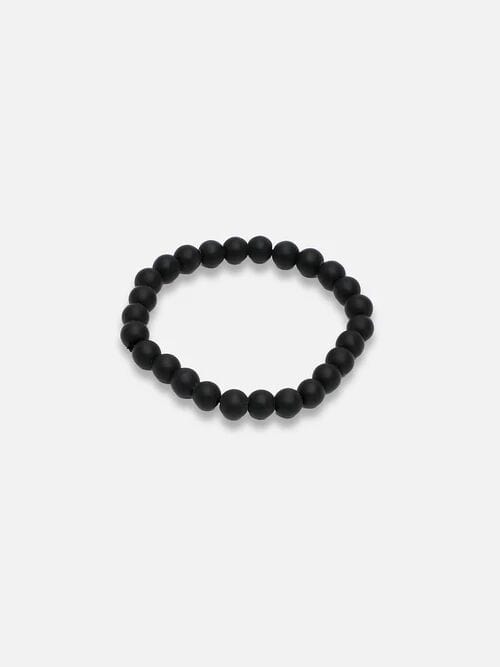 THE MEN THING Leather Bracelet FAITHAURA - 4 Pcs Genuine Braided Leather Bracelet Set for Men & Boys (8 inch)