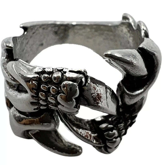 THE MEN THING Rings DEAMONCLAW - Alloy Adjustable Vintage Ring,American trending Style for Men & Boys