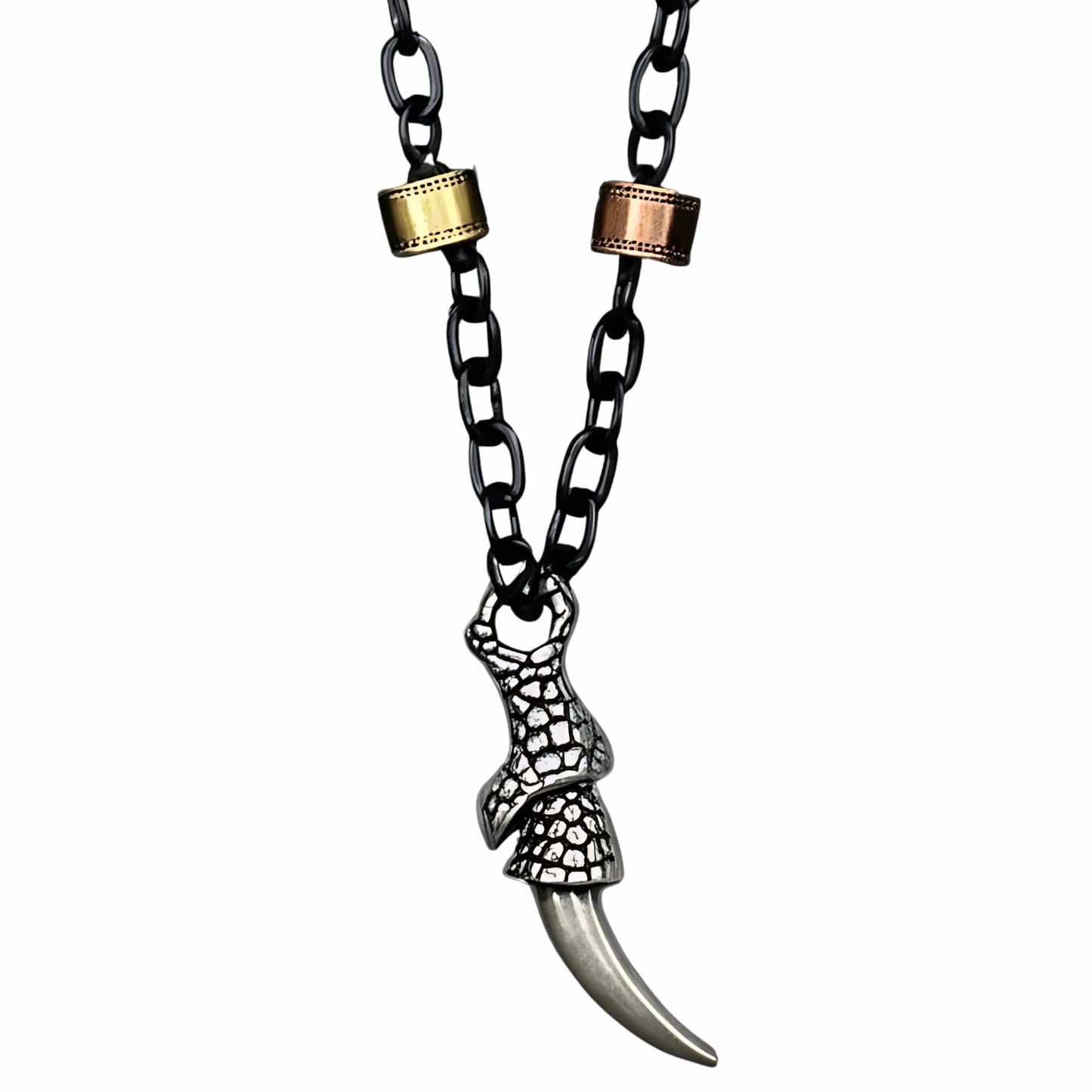 THE MEN THING SS Pendant/ Necklace SAVAGE CLAW - Pure Titanium Steel Pendant with 23inch Chain for Men & Boys