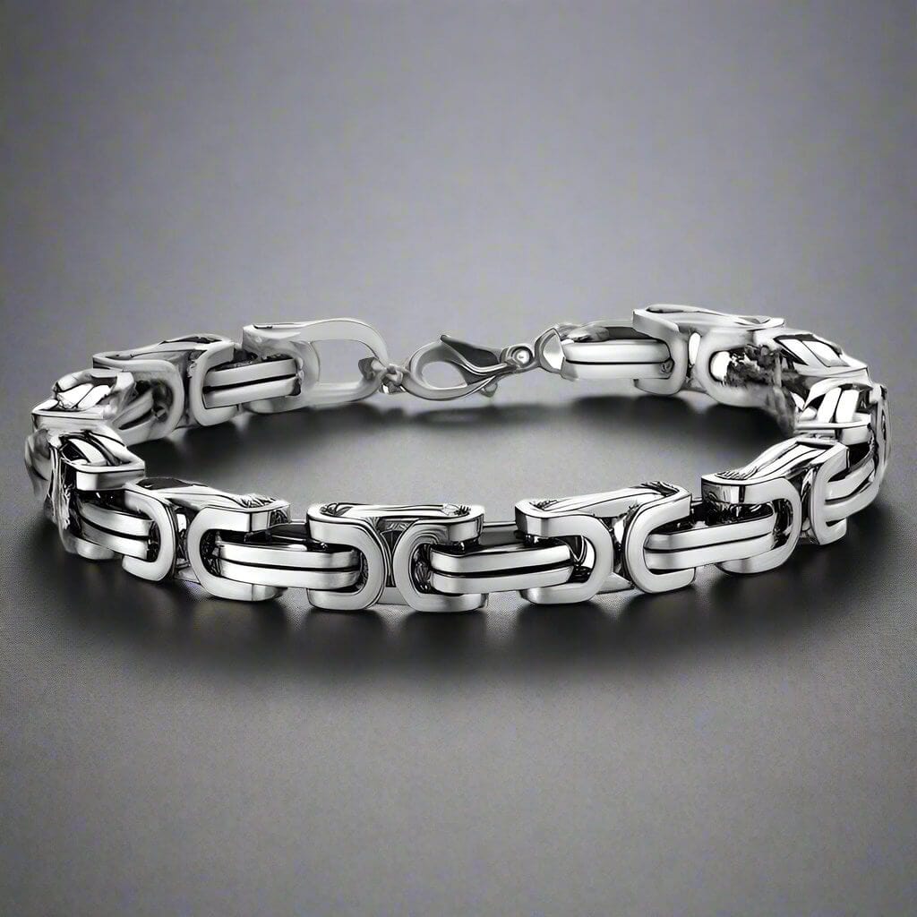 Buy Now Premium Steel Bracelets MASCULINE 8mm Stainless Steel