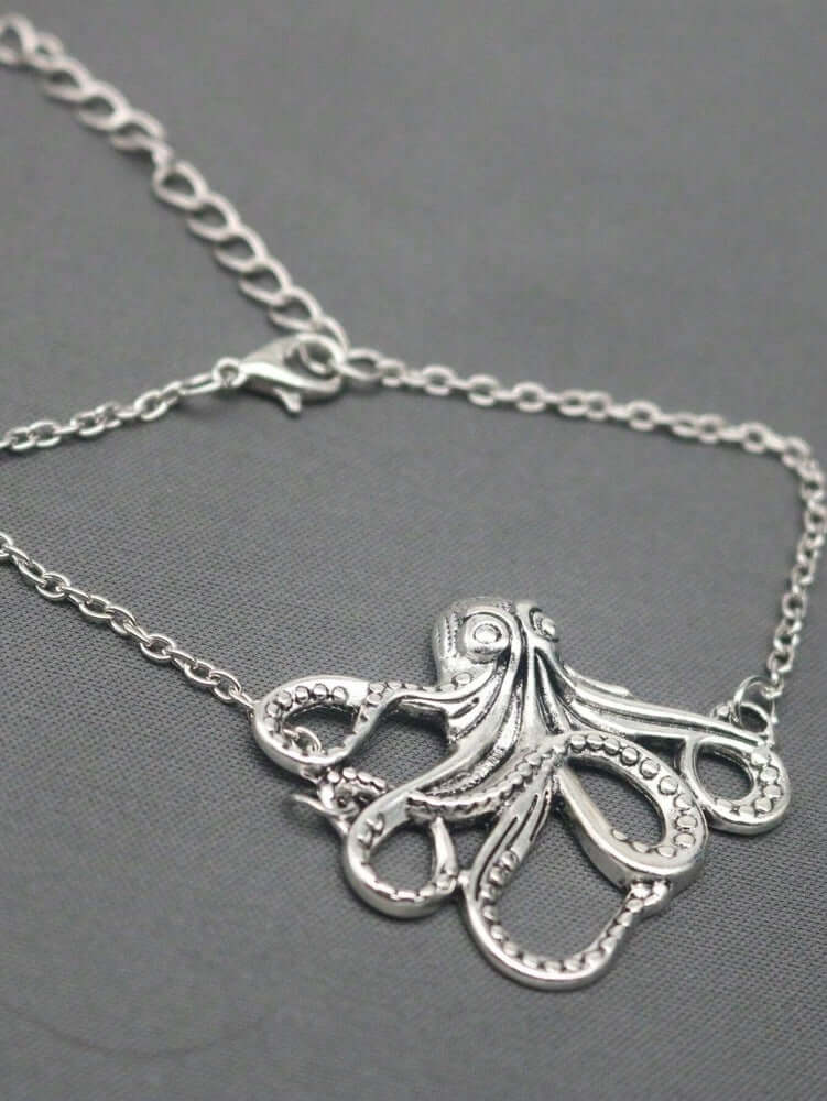 THE MEN THING Steel Bracelets OCTOBAND - Alloy link chain Bracelet 8inch for Men and Boys