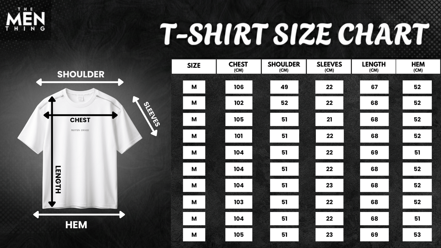 THE MEN THING T-Shirt ELVORIX CORE Oversized T-Shirt - White