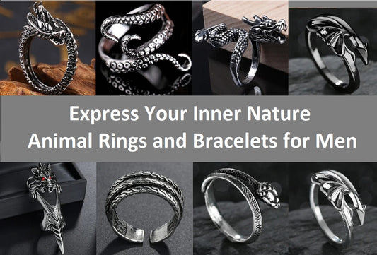 Express Your Inner Nature – Animal Rings and Bracelets for Men