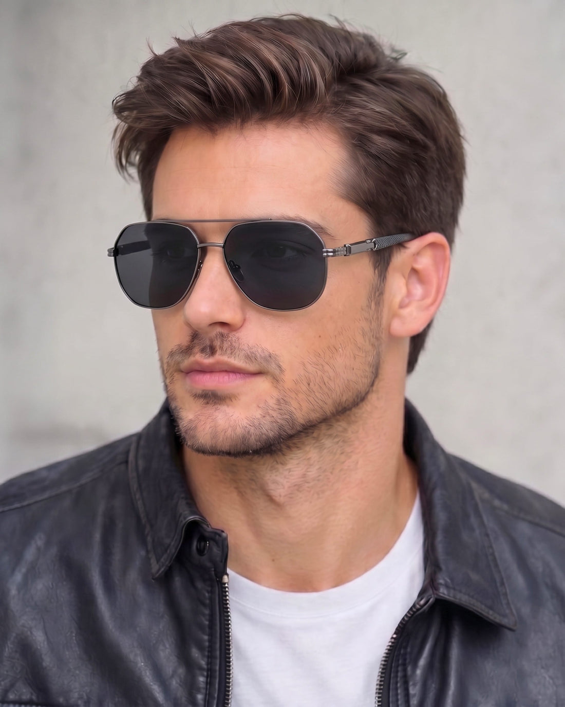 Sunglasses for men by face shape — UV400 polarised stainless steel frame guide | The Men Thing