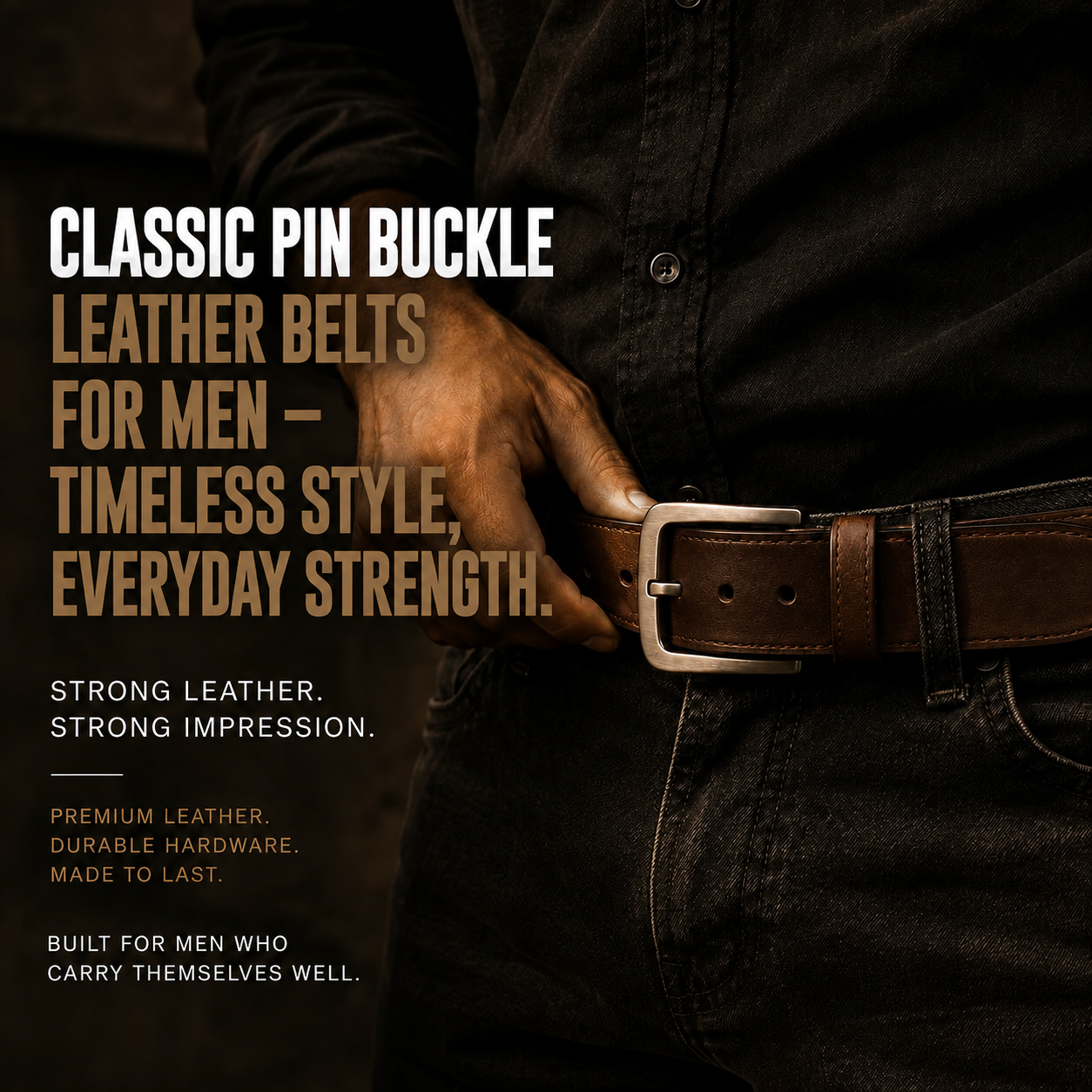 CLASSIC PIN BUCKLE