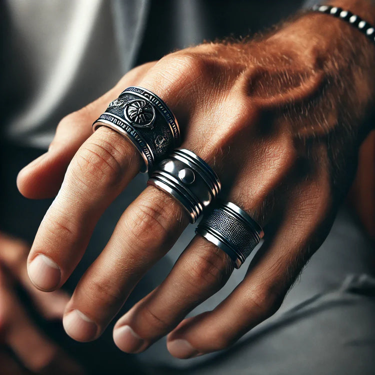 Men Rings Bar Men’s Rings | Fashion Men’s Band Ring | The Men Thing – THE MEN THING