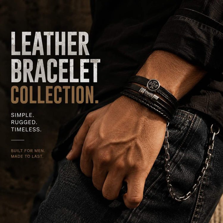 Elevate your style with our Stylish Leather Bracelets for Every Occasion, perfect for any outfit at [Store Name].
