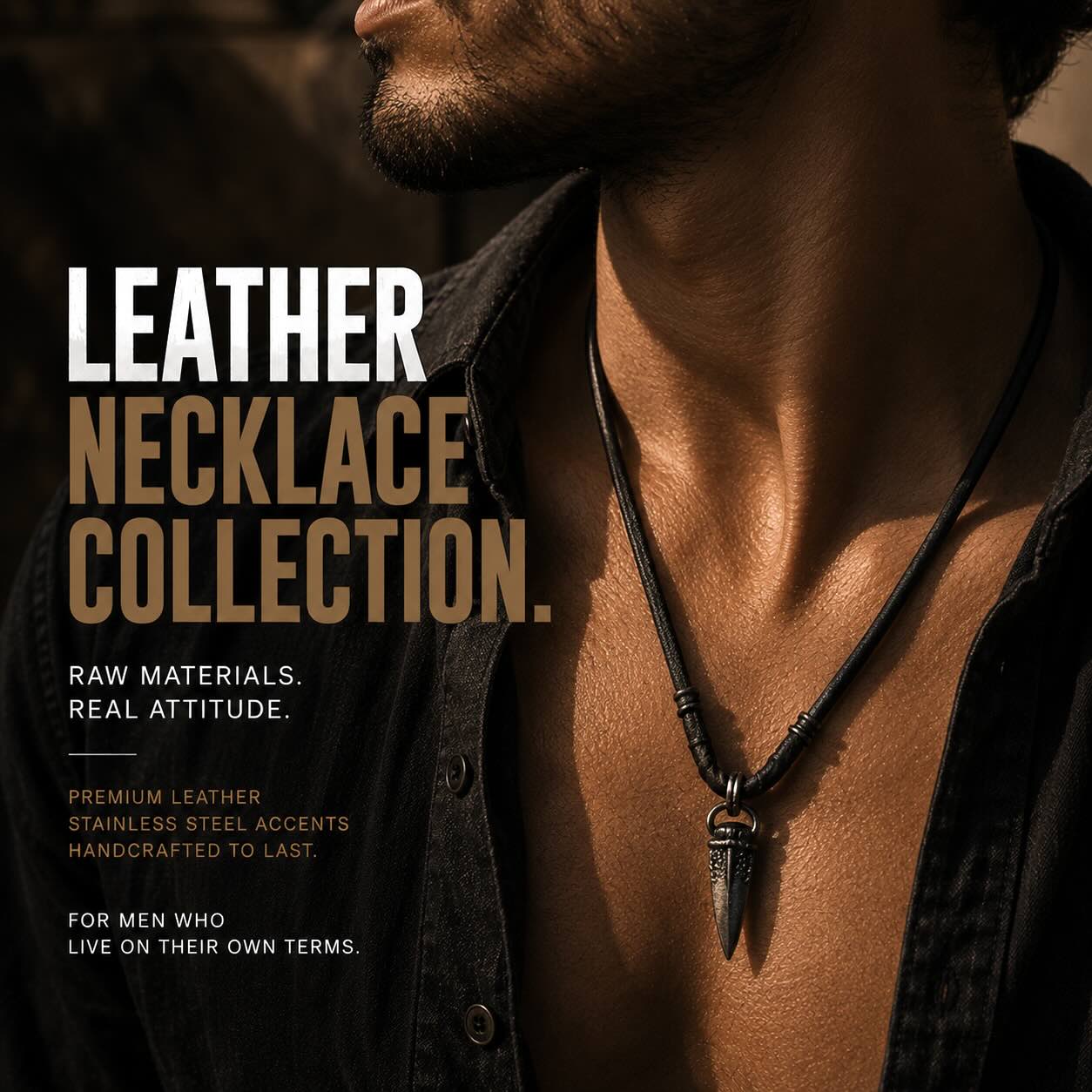 Leather Necklace