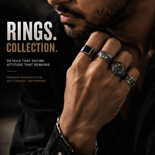 Rings for Men — 400+ Designs from ₹199 | The Men Thing – THE MEN THING