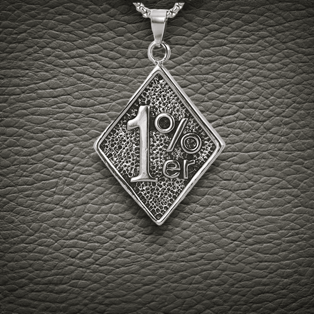 1% - Pendant with Pure Stainless Steel 24inch Chain for Men, European trending Style - Round Box Chain for Men & Boys — SS Pendant/ Necklace for Men | THE MEN THING
