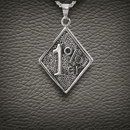 1% - Pendant with Pure Stainless Steel 24inch Chain for Men, European trending Style - Round Box Chain for Men & Boys — SS Pendant/ Necklace for Men | THE MEN THING