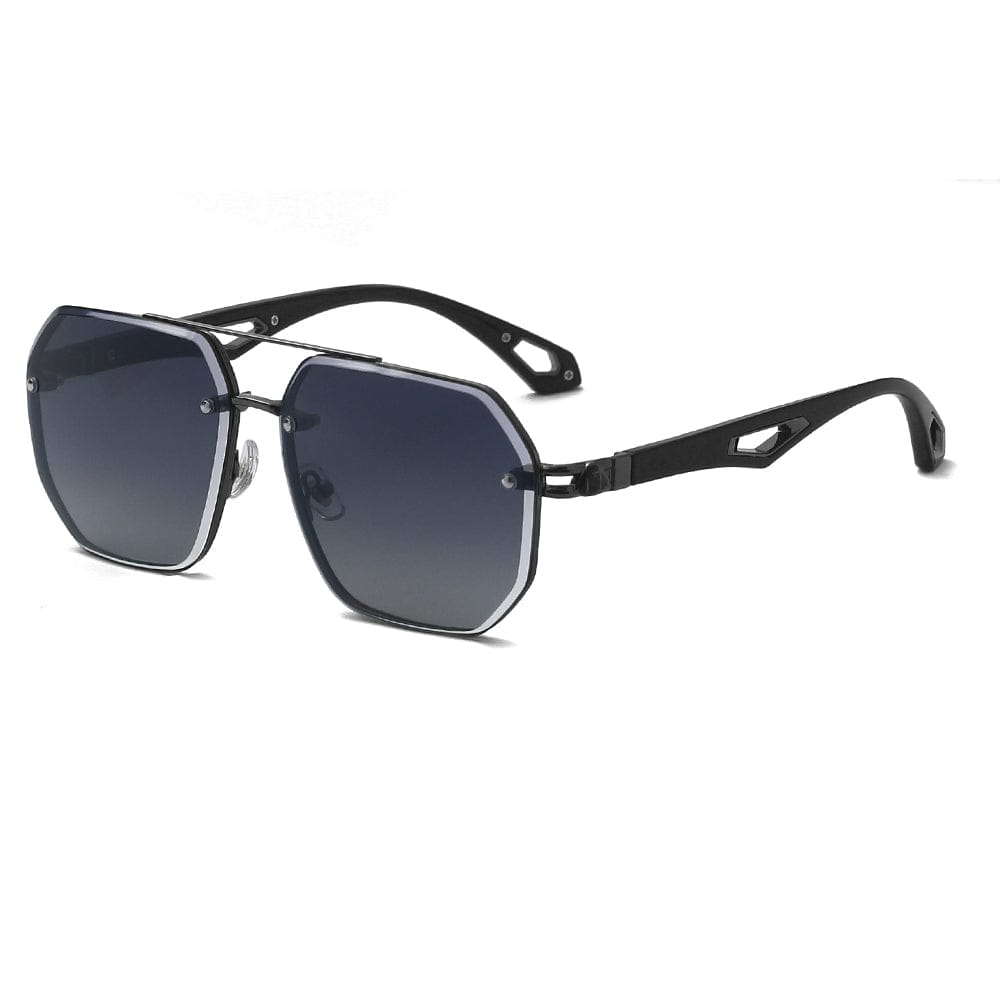 2101 AERO HEX HD Polarized Sunglasses for Men - UV400 Protection, Stainless Steel Frame - THE MEN THING