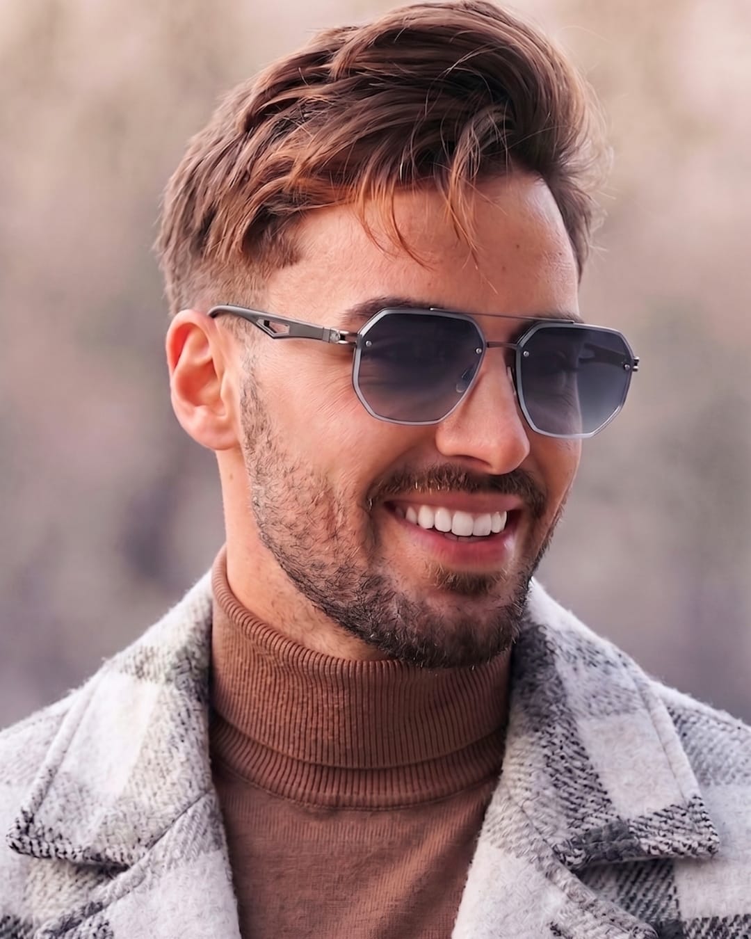 2101 AERO HEX HD Polarized Sunglasses for Men - UV400 Protection, Stainless Steel Frame - THE MEN THING