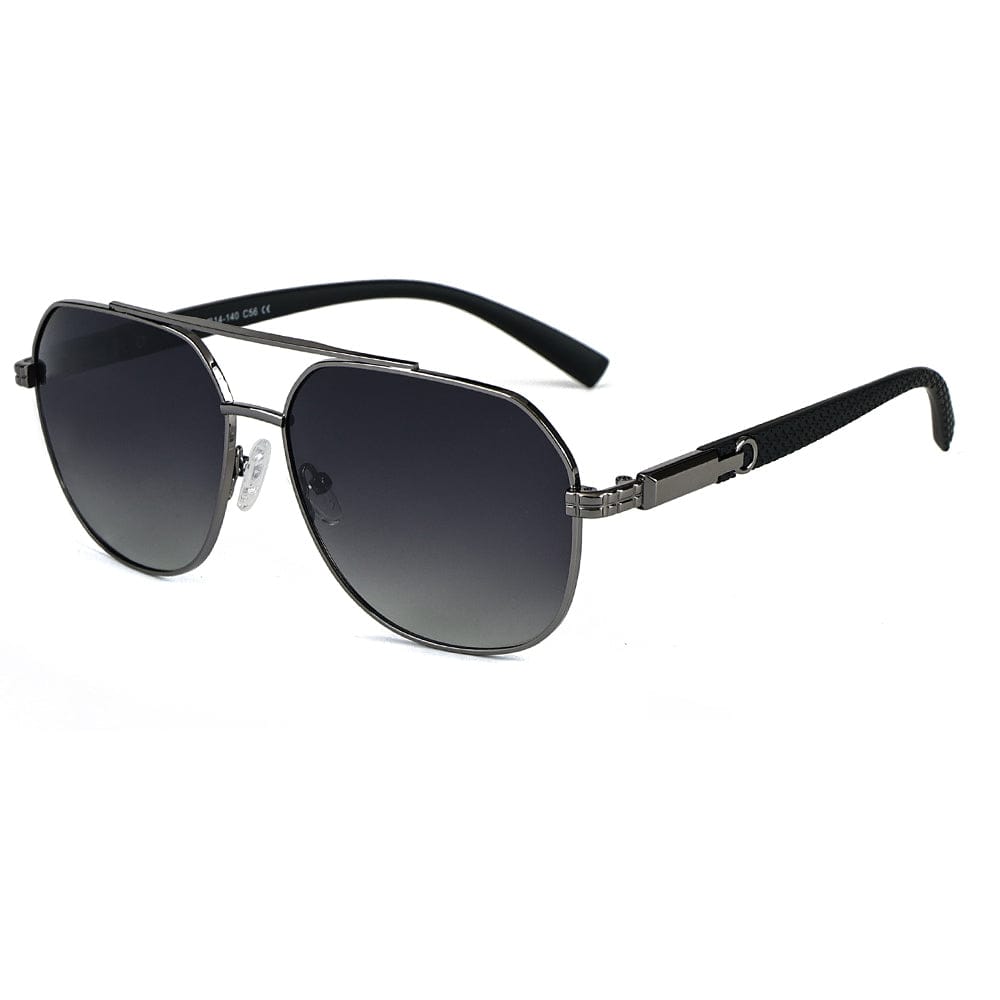 2150 TITAN EDGE -  Aviator Style - HD Polarised Sunglasses for Men - UV400 Protection, Stainless Steel Frame - THE MEN THING