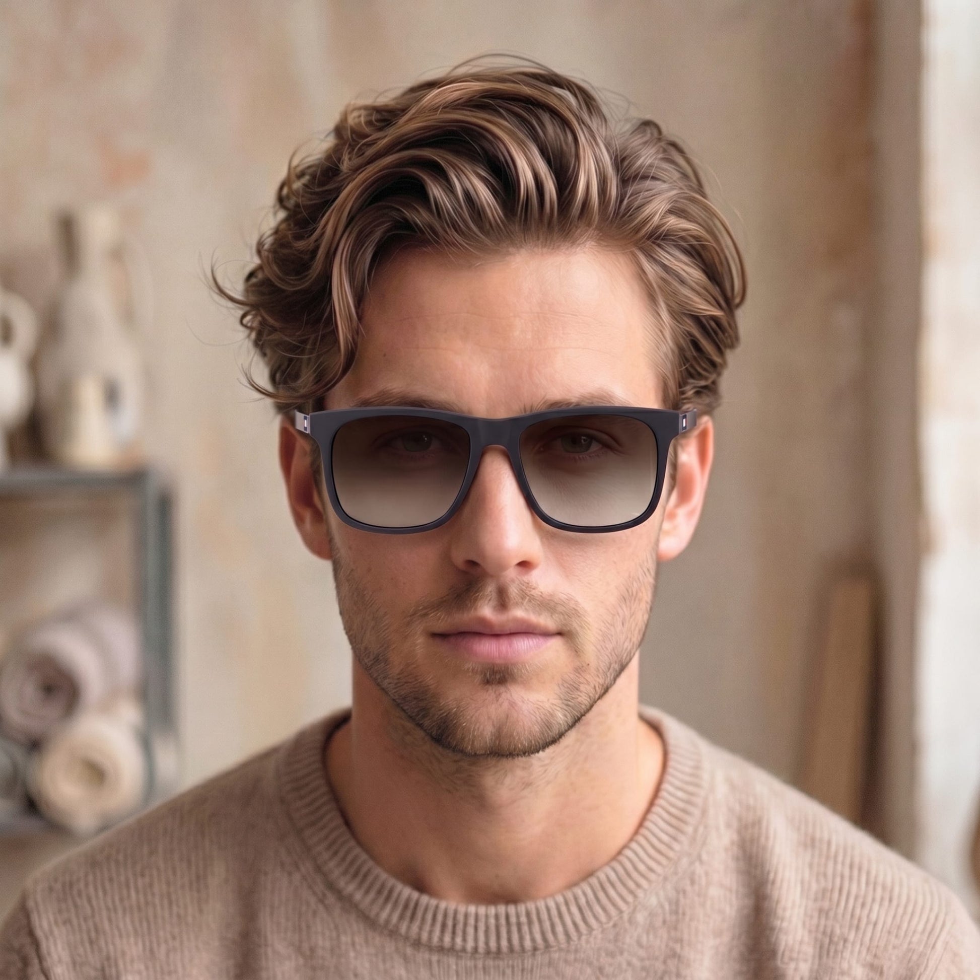 2162 HEXA RISE HD Polarized Sunglasses for Men - UV400 Protection, Stainless Steel Frame — Sunglasses for Men | THE MEN THING